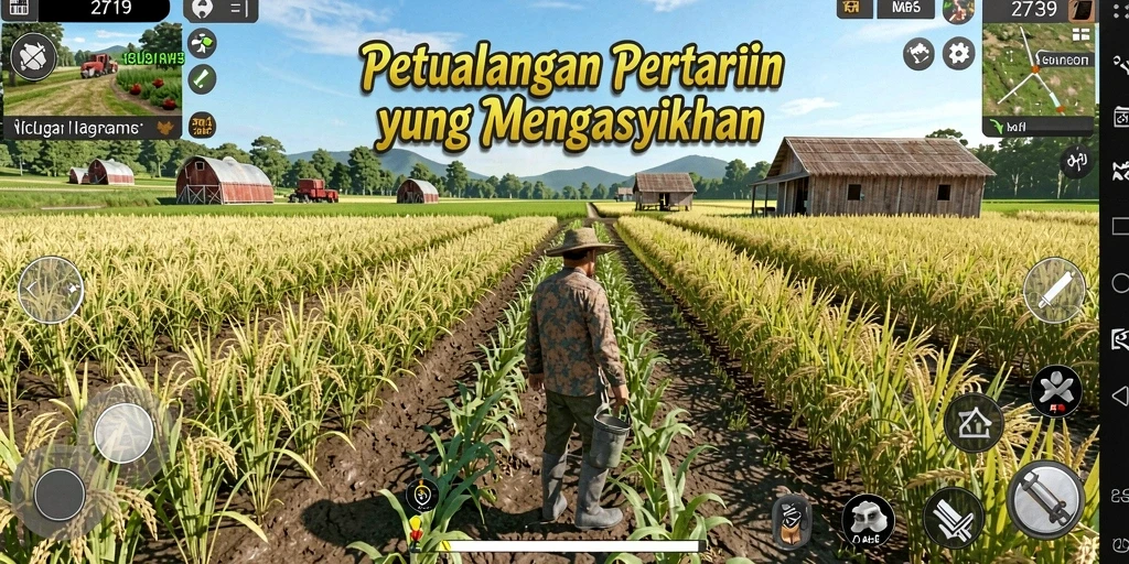 Gameplay <strong>2739</strong> yang seru dalam pertanian dan manajemen lahan.
