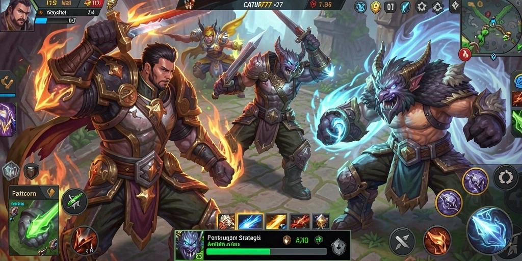 Gameplay seru di CATUR777 dengan karakter unik dan strategi mendebarkan.