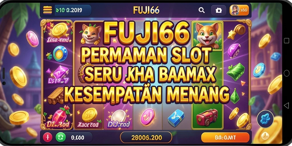 Screenshot utama FUJI66 menampilkan gameplay slot yang menarik.