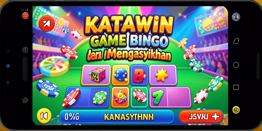 Screenshot gameplay KATAWIN yang menampilkan keseruan permainan Bingo.