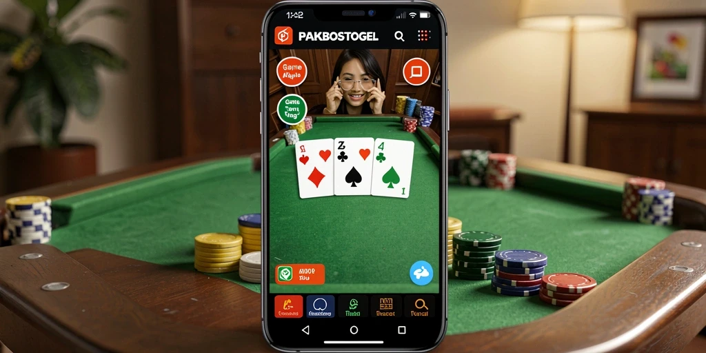 Gameplay seru PAKBOSTOGEL dalam suasana Gaple.