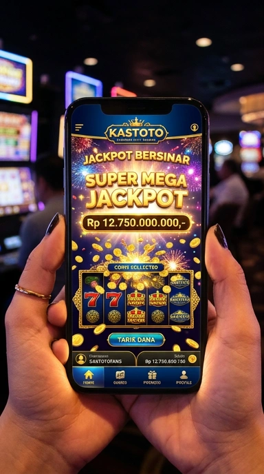Tampilan beranda aplikasi kastoto yang informatif.
